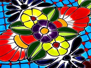 Mexican ceramic plate