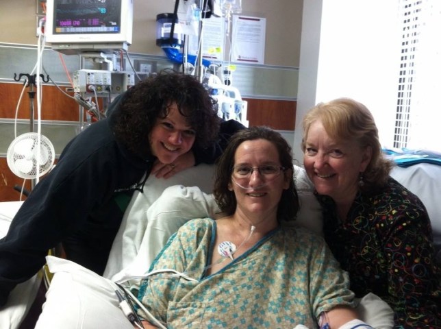 Jenny, Chris and my mom.